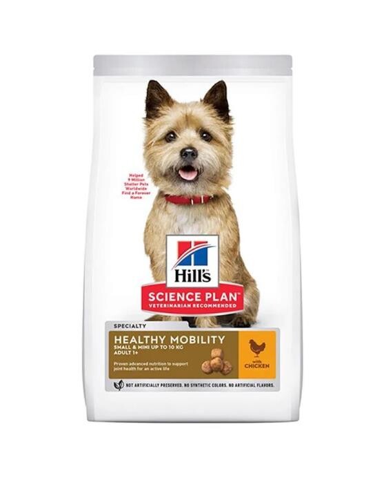 Hill's Science Plan Hareket Kabiliyeti Küçük Ve Mini Irk Tavuklu Köpek Maması 1.5 KG | SRC: Barcode: 052742024806